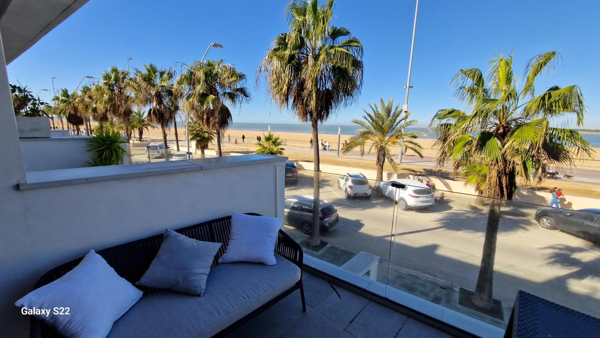 Boutelou Playa Con Vistas Al Mar Daire Sanlúcar de Barrameda Dış mekan fotoğraf